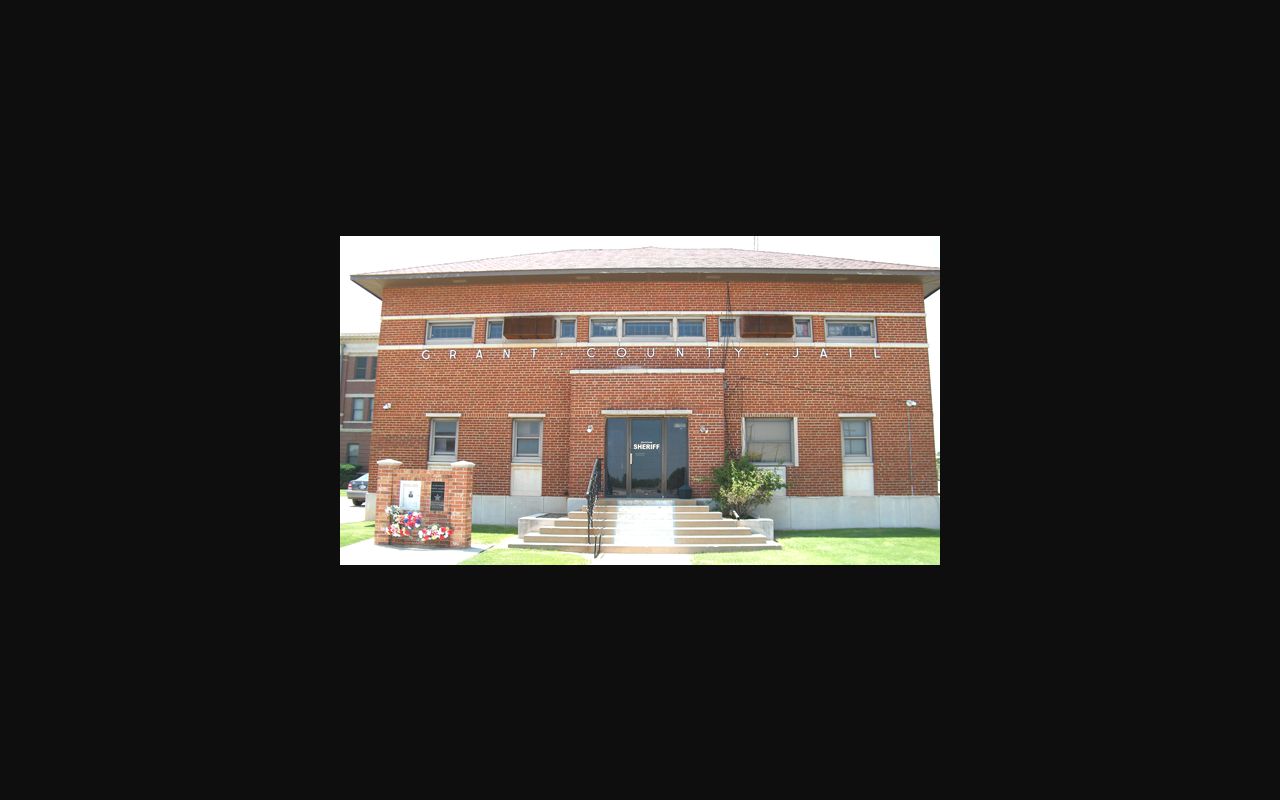 Grant County Jail building for inmate lookup and visitation